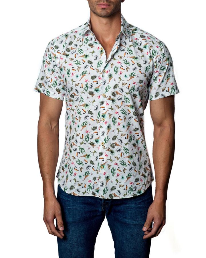 Men's Jungle Button-down
