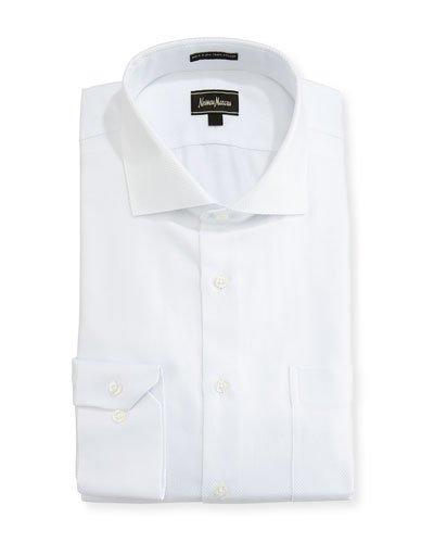 Regular-finish Classic-fit Dobby Dress