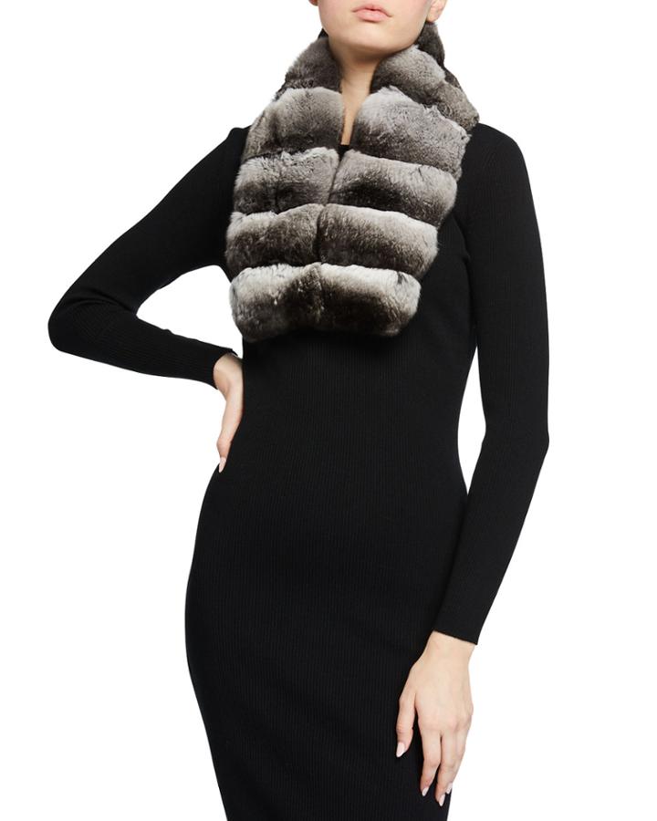 Chinchilla Fur Horizontal