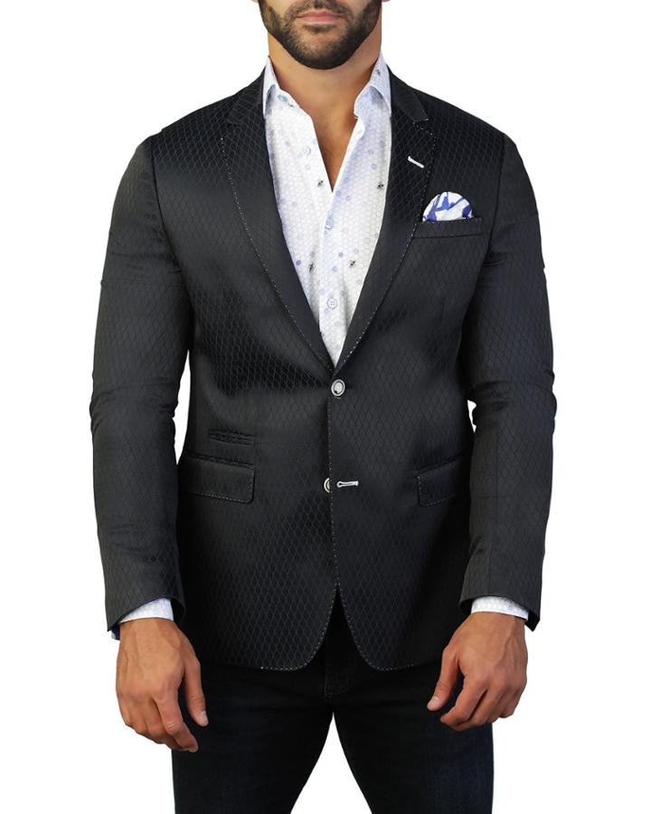 Men's Socrates Diamondline Two-button Jacket