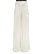 Easy Pleated Full-leg Pants