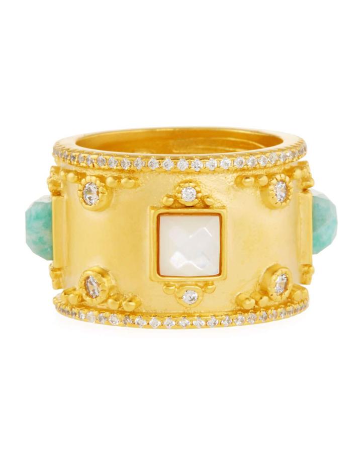 Amazonian Allure Multi-stone Cigar Band,