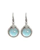 Armenta New World Opal/blue Topaz Doublet Drops, Women's