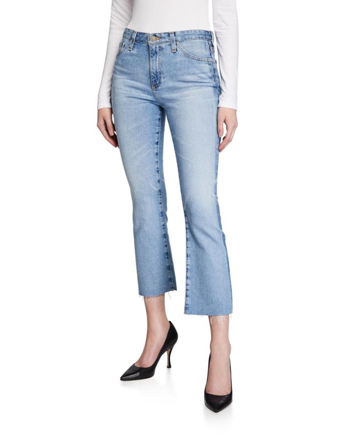 Jodi High-rise Slim Flare Cropped Jeans