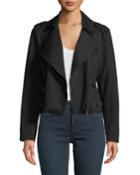Faux-suede Long-sleeve