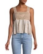 Sana Crochet & Embroidery Tank