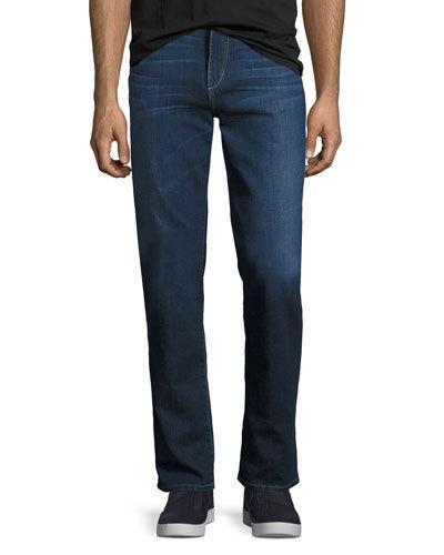 Straight-leg Jeans, Blue