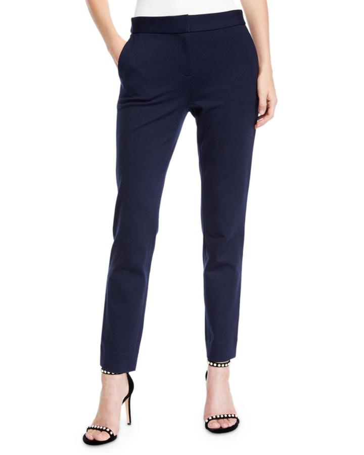 Genesis Ponte Straight-leg Pants