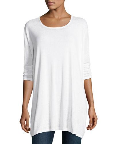 Burnout Oversized Jersey Tunic