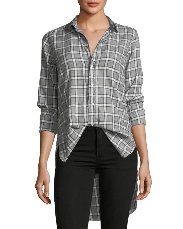 Grayson Long-sleeve Plaid Button-down