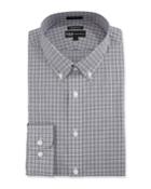 Men's Trim-fit Regular-finish Jasper Check Dress