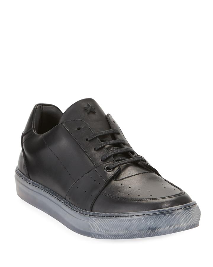 Men's Naples Leather Low-top