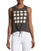 Daisies Tie-front