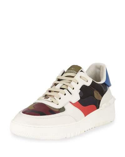 Low-top Camouflage Platform