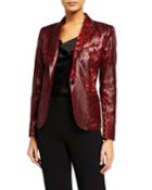 Leopard Jacquard Peak