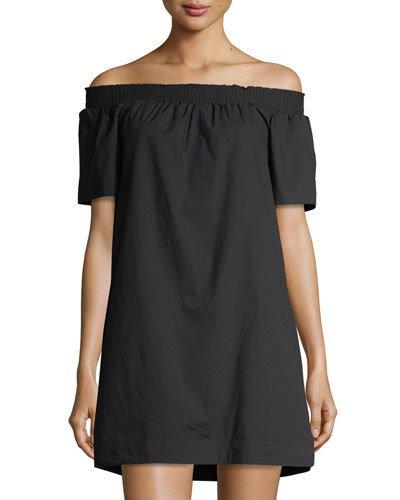 Onella Off-the-shoulder Cotton Dress