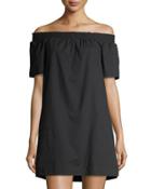 Onella Off-the-shoulder Cotton Dress