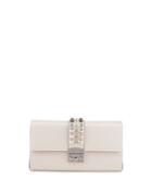 Cocotte Studded Palmellato Leather Clutch Bag