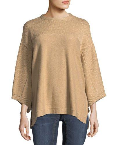 Cashmere-blend Oversized