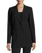 Dannette Single-button Jacket, Black