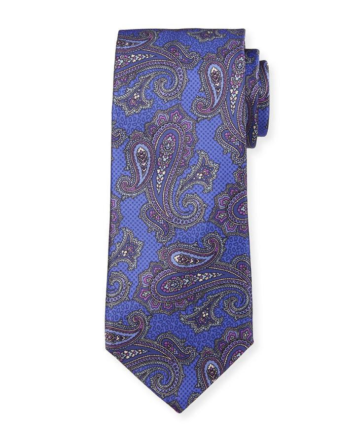 Italian-made Paisley-print