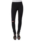 Slit-knee Stretch Ponte