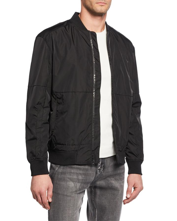 Men's Zip Bomber Jacket