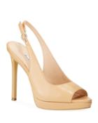 Stills Smooth Leather Peep Toe