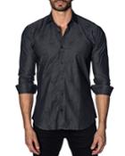 Men's Semi-fitted Skull-jacquard