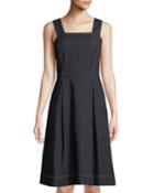 Isabelli Denim Fit-&-flare Dress