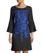 Embroidered-net Overlay