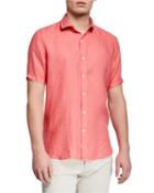 Men's Linen Short-sleeve