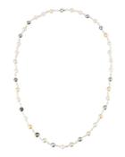 Multicolor Off-round/baroque Pearl Necklace,