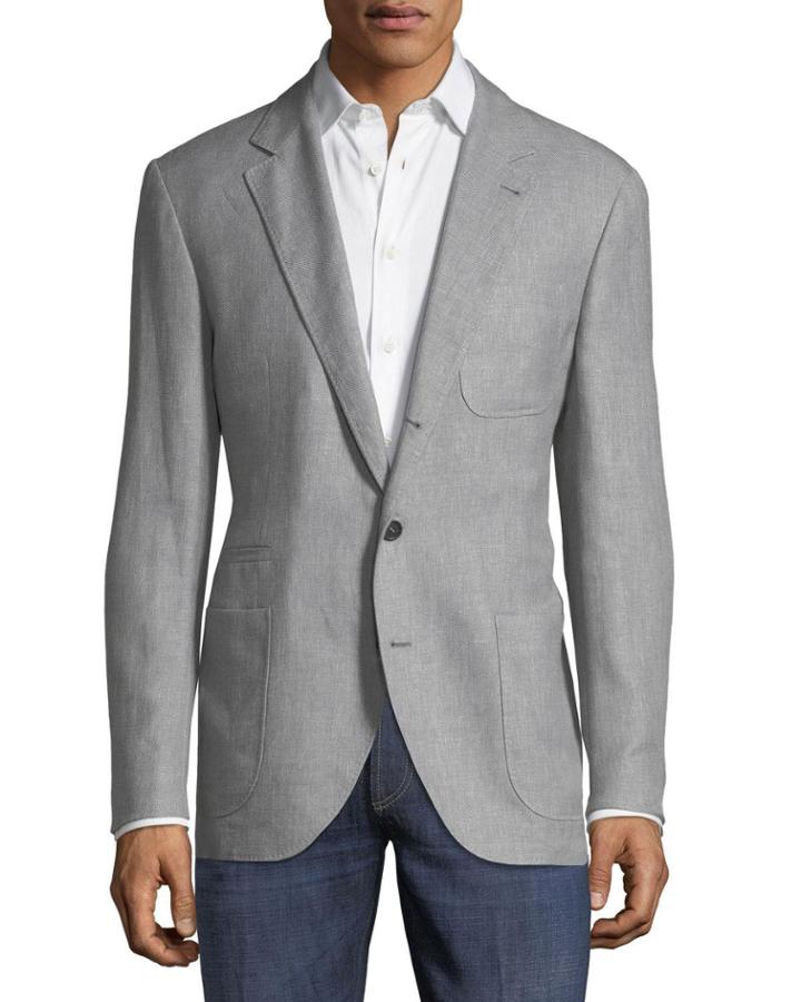 Men's Suit-type Lightweight Jacket