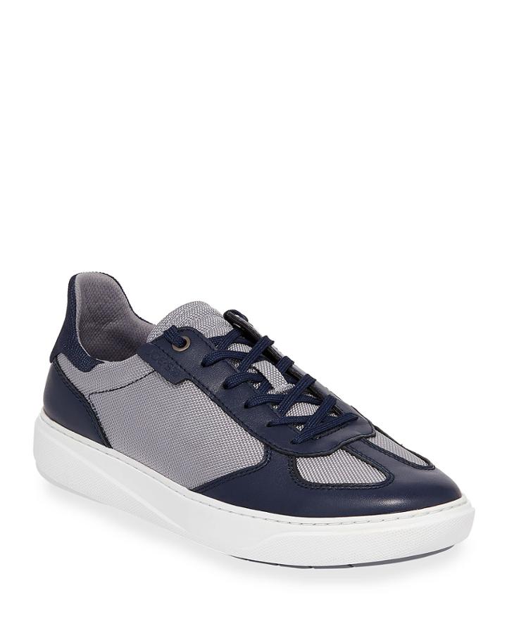 Mo Joe Leather & Mesh Low-top