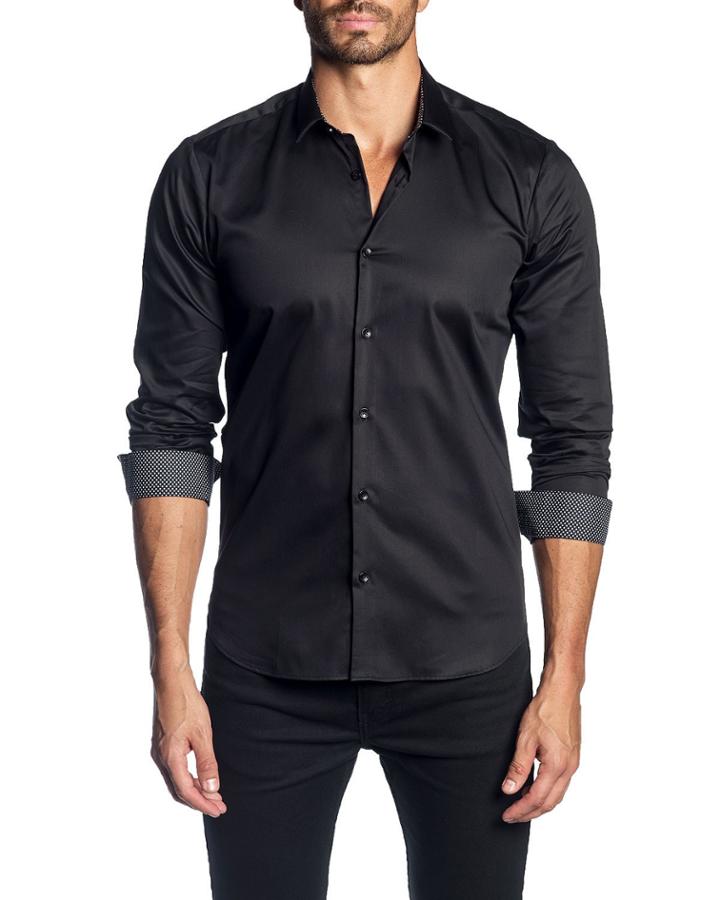 Men's Semi-fitted Long-sleeve Button-down