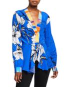 Lacey Hawaiian-print