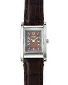 43mm Rectangular Watch W/ Alligator