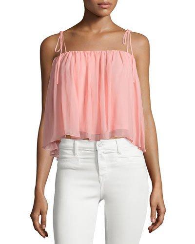Taura Tie-shoulder Crop Top