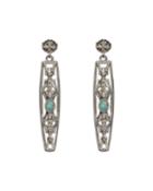 Armenta New World Opal, Diamond & Sapphire Drop Earrings, Women's