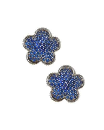18mm Sapphire Flower