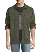 Distressed Military Overshirt