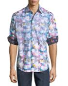 Classic-fit Devonshire Abstract