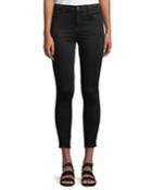 Alana High-rise Cropped Super Skinny Jeans W/ Ladder
