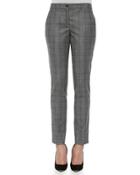 Samantha Skinny Straight Leg Trousers, Banker