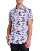 Men's Classic-fit Chadesberry Printed Short-sleeve