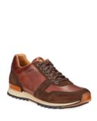 Men's Soft Leather Lace-up Oxford