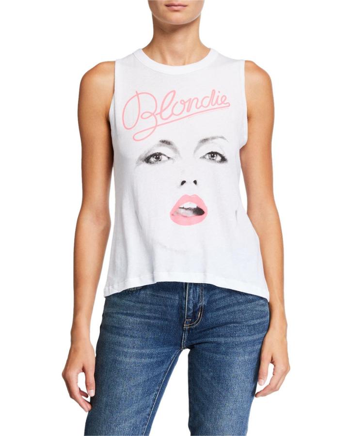 Blondie Cotton Band Tank Top