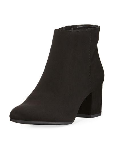 Vicki Microsuede&reg; Zip Bootie