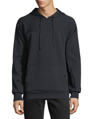 Scuba-knit Hoodie W/side Zips